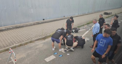 K-Firefighter Rescues Woman at the Scene of a Solo Fall Accident During Training Program in the Czech Republic
